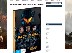 Win Pacific Rim Uprising on DVD