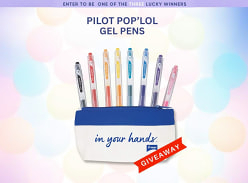 Win 1 of 3 Pilot Poplol Gel Pens Sets