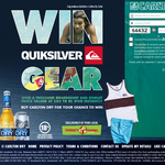 Win Quicksilver gear!