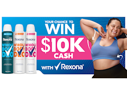 Win $10K with Rexona