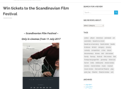 Win Scandinavian Film Festival double passes