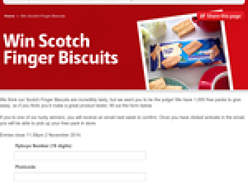 Win Scotch Finger Biscuits
