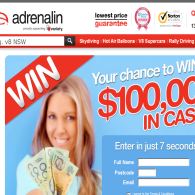 Win the chance at $100,000 in cash!