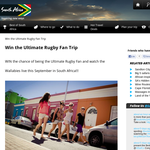 Win the chance to be crowned 'The Ultimate Rugby Fan' with a trip to South Africa to watch the Wallabies live!