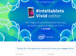 Win the chance to get paid to hang out with Pedestrian.TV for a week as their #inteltablets 'Vivid' editor!