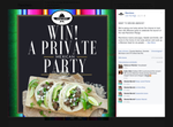 Win the chance to host your own Mexican party!