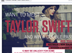 Win the chance to meet Taylor Swift!
