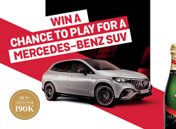 Win the Chance to Place for a Mercedes-BENZ SUV