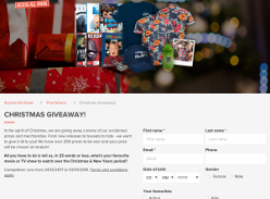 Win the Christmas Giveaway