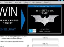 Win the Dark Night Trilogy on Blu-ray
