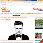 Win the Justin Timberlake 20/20 experience!