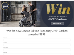 Win the new Limited Edition Redsbaby JIVE² Carbon 