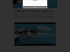 Win the Rhino-Rack Nautic Kayak Loader!