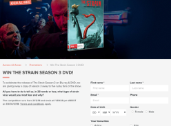 Win The Strain Season 3 DVD