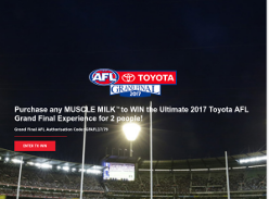 Win the Ultimate 2017 Toyota AFL Grand Final Experience for 2 people!
