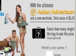 Win the Ultimate Asian Adventure & a New Wardrobe!
