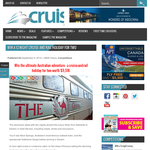Win the ultimate Australian cruise & rail holiday for 2!