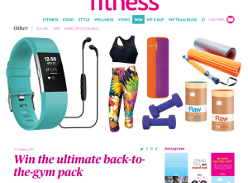 Win the ultimate back-to-the-gym pack!