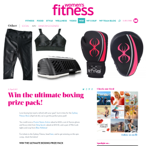 Win the ultimate boxing prize pack!
