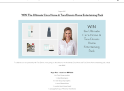 WIN The Ultimate Circa Home & Tara Dennis Home Entertaining Pack