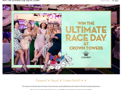 Win The Ultimate Cup Day at Crown