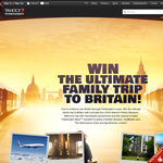 Win the ultimate family trip to Britain!