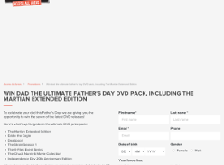 Win the ultimate Father's Day DVD pack!