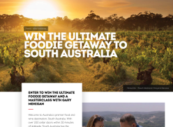 Win the Ultimate Foodie Getaway to South Australia