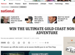 Win the ultimate Gold Coast non-stop adventure!