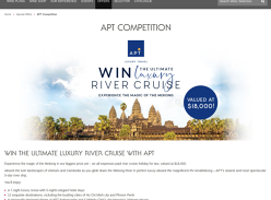 Win the ultimate luxury River Cruise for 2!