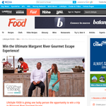 Win the ultimate Margaret River 'Gourmet Escape' experience!