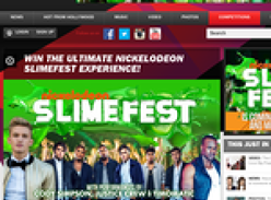 Win the ultimate Nickelodeon Slimefest experience!