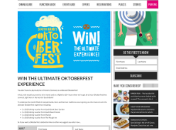 Win the Ultimate Oktoberfest Experience
