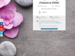 Win the Ultimate Pamper Package ($500)