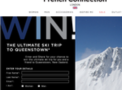 Win the ultimate ski trip for you & a friend to Queenstown, New Zealand!