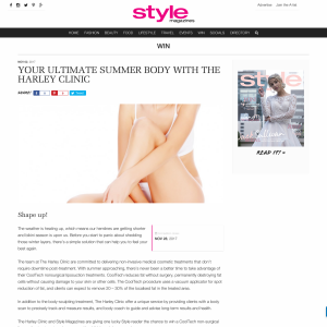 Win the Ultimate Summer Body With The Harley Clinic