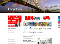 Win the ultimate Sydney experience! (Flights NOT Included)