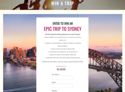 Win the ultimate Sydney getaway for you & 3 mates!