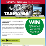 Win the ultimate Tasmanian adventure