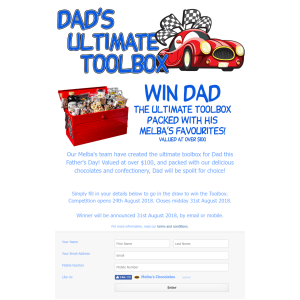 Win the ultimate toolbox for Dad