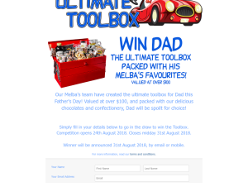 Win the ultimate toolbox for Dad