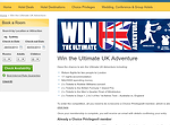 Win the ultimate UK adventure!