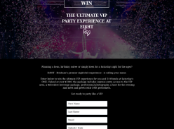 Win The Ultimate VIP Experience for You and 10 Friends at Ei8HT Nightclub