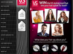 Win the VS styling tool that lets your hair speak for itself!