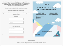 Win Thredbo ski party package