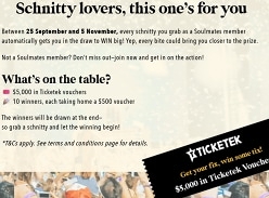 Win a $500 Ticketek Voucher
