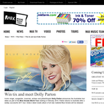 Win tickets + a meet & greet with Dolly Parton!
