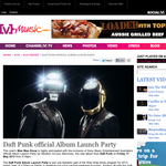Win tickets, flights & accommodation to Daft Punk's official album launch party!