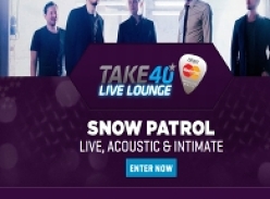 Win Tickets for you and 3 friends to see Snow Patrol (Debit MasterCard cardholders only)