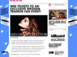 Win tickets to an exclusive Meghan Trainor event!